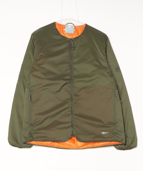 Mammut（マムート）の「マムート MAMMUT セオンイン カーディガン アジアンフィットメン（ダウンジャケット/コート・メンズ・サンドグレー/オリーブ/ブラック・M/L/LL）」の3枚目の写真