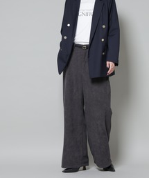 ソフトコーデュロイストレートパンツ