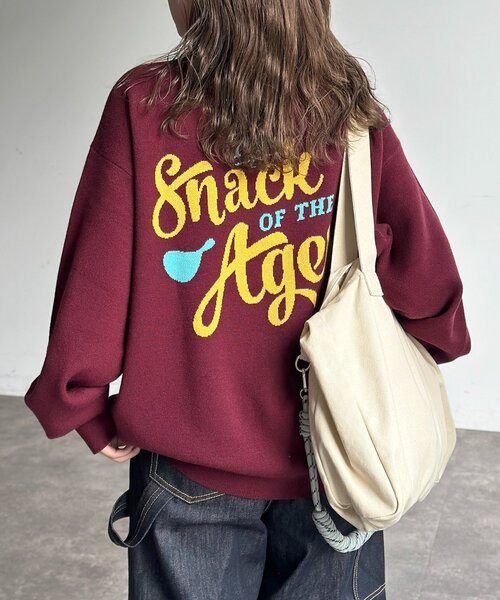 CPCM(シーピーシーエム)の「PRINGLESニットプルオーバー(ニット/セーター・レディース・グレー/グリーン/レッド・LARGE/MEDIUM)」の8枚目の写真