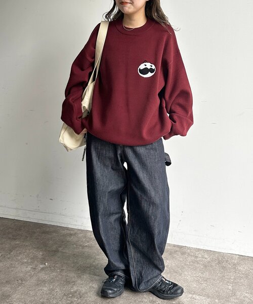 CPCM(シーピーシーエム)の「PRINGLESニットプルオーバー(ニット/セーター・レディース・グレー/グリーン/レッド・LARGE/MEDIUM)」の13枚目の写真