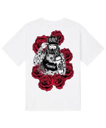 KTW0153 チカノガールズ グラフィティ 半袖Tシャツ - ホワイト