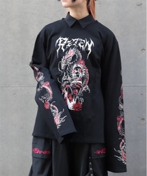 花魁×龍ロンT
