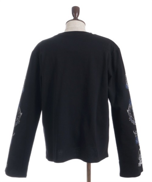 REZEN(リゼン)の「花魁×龍ロンT(Tシャツ/カットソー・メンズ・ローズ/レッドパープル・LARGE/MEDIUM)」の20枚目の写真
