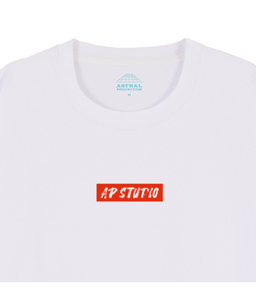 ASTRAL PROJECTION(アストラルプロジェクション)の「エイピースタジオ オーバーサイズ ロングスリーブTシャツ_ホワイト(Tシャツ/カットソー・メンズ・その他・LARGE/MEDIUM/X-LARGE/XX-LARGE)」の4枚目の写真
