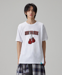 [ファイトフォーライト]コットンルーズフィット半袖Tシャツ_ホワイト