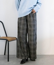 RAGEBLUE | タータンチェックイージーパンツ(スラックス)