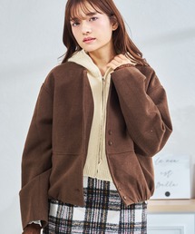 ZOZO限定 レイヤード風ブルゾン