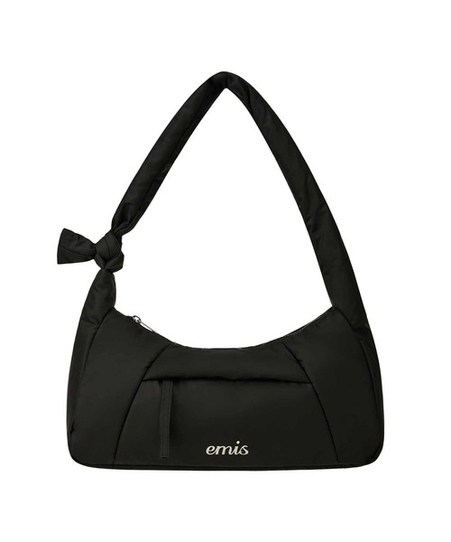 EMIS(イミス)の「PADDED ZIP POCKET SHOULDER BAG(ショルダーバッグ・レディース・バーガンディー/ベージュ/ブラック/ブルー・FREE)」の2枚目の写真