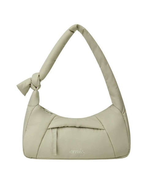EMIS(イミス)の「PADDED ZIP POCKET SHOULDER BAG(ショルダーバッグ・レディース・バーガンディー/ベージュ/ブラック/ブルー・FREE)」の10枚目の写真