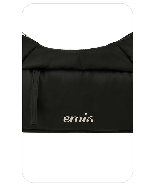 EMIS(イミス)の「PADDED ZIP POCKET SHOULDER BAG(ショルダーバッグ・レディース・バーガンディー/ベージュ/ブラック/ブルー・FREE)」の22枚目の写真