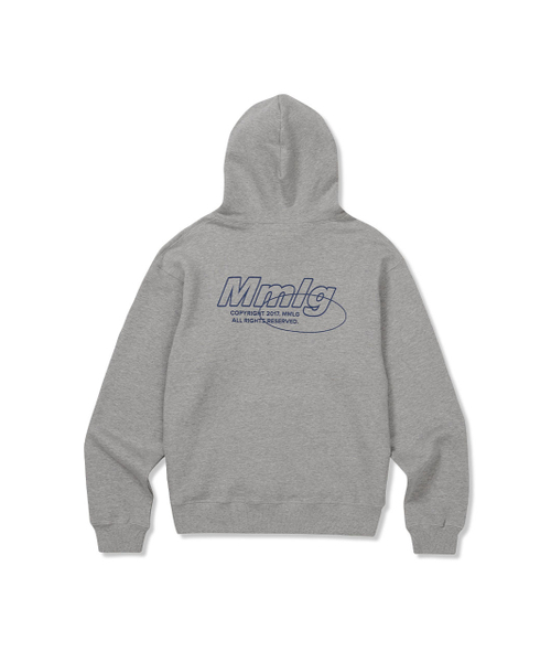 Mmlg STAFF HOODIE (Every Grey) — худи MMLG с логотипом (серый)