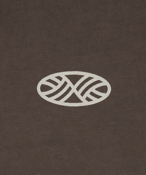MENASOO(ミナス)の「275g Heavy Cotton Circle Hearttrack Pigment T Shirt_Brown(Tシャツ/カットソー・レディース・ブラウン・SMALL/MEDIUM)」の5枚目の写真