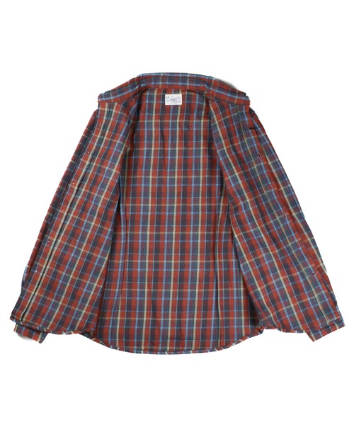 TMT（ティーエムティー）の「【TMT/ティーエムティー】Heavy Flannel Check Shirts（シャツ/ブラウス・メンズ・ピンク/ブラウン・X-LARGE/MEDIUM）」の4枚目の写真