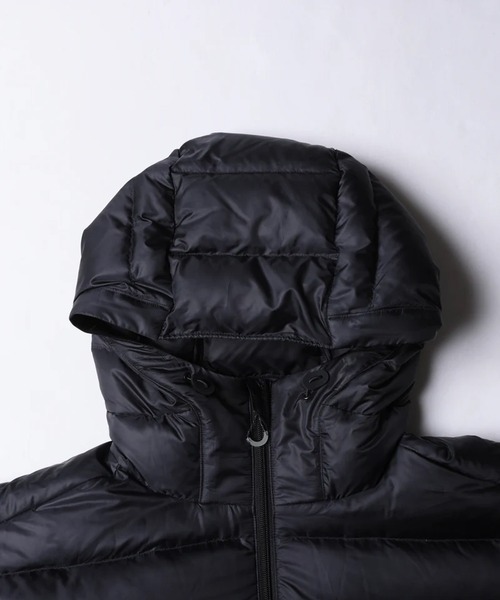 Liberaiders/リベレイダース DOWN HALF ZIP HOODIE ブランドロゴ