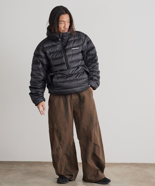 セール】Liberaiders/リベレイダース DOWN HALF ZIP HOODIE ブランド