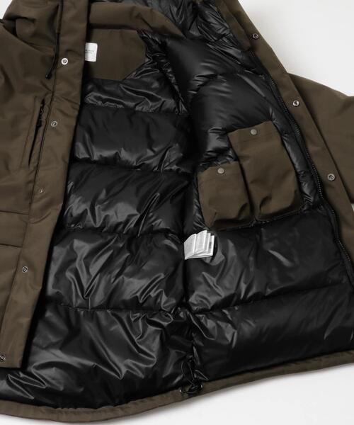 URBAN RESEARCH（アーバンリサーチ）の「800FLP HIGH PER-TEX DOWN（ダウンジャケット/コート・メンズ・ブラック/カーキ・MEDIUM/LARGE）」の5枚目の写真
