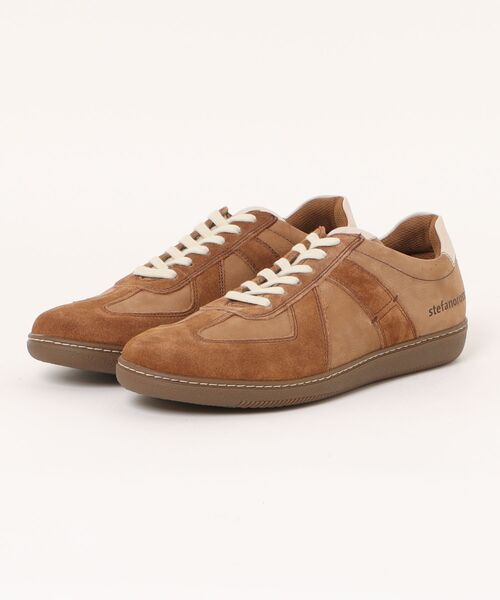 stefanorossi(ステファノロッシ)の「STEFANO ROSSI ステファノロッシ PIERRE LACE ピエレレース SR04244 N/RUGGINE(スニーカー・メンズ・ブラウン・40/41/43/42)」の1枚目の写真