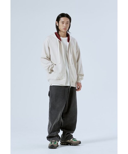 GAINSBORO(ゲインズボロ)の「2WAYシグネチャー1フードジップアップ_クリーム(パーカー・レディース・その他・LARGE/X-LARGE/MEDIUM)」の3枚目の写真
