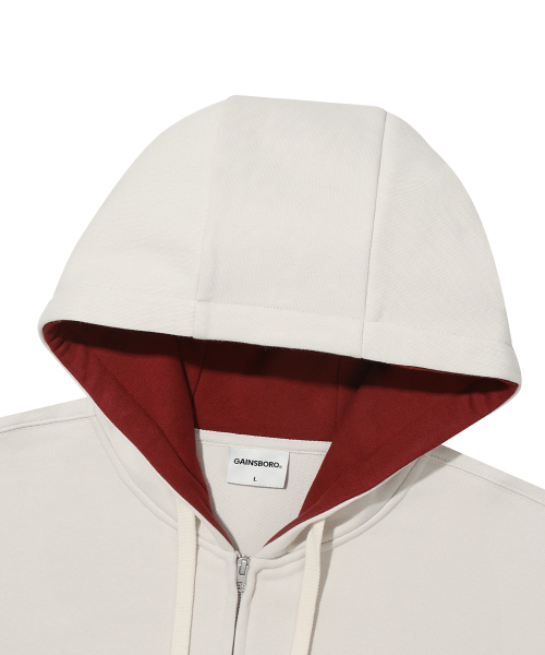 GAINSBORO(ゲインズボロ)の「2WAYシグネチャー1フードジップアップ_クリーム(パーカー・レディース・その他・LARGE/X-LARGE/MEDIUM)」の4枚目の写真