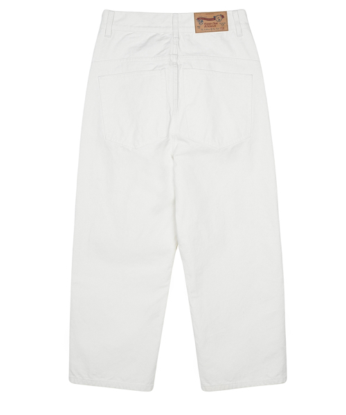 FDR(エフディーアール)の「Straight Fit Canvas Cotton Jeans Cream(その他パンツ・メンズ・その他・SMALL/MEDIUM/LARGE)」の2枚目の写真
