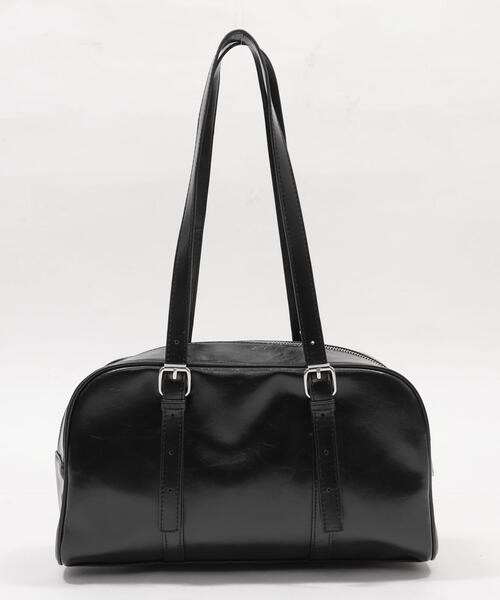 WEGO(ウィゴー)の「WEGO/サテンリボンギャザーボストン(ボストンバッグ・レディース・ブラック・FREE)」の10枚目の写真