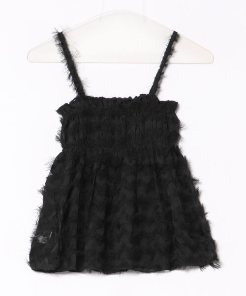 almo（アルモ）の「【TUNE】ミニ丈レイヤードキャミ（キャミソール・レディース・ブラック/ホワイト・FREE）」の10枚目の写真