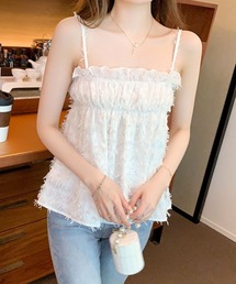 almo（アルモ）の「【TUNE】ミニ丈レイヤードキャミ（キャミソール）」