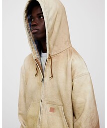 BEAMS | モック プリント フーディ(ブルゾン)