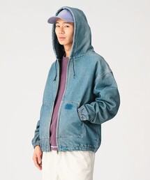 BEAMS（ビームス）の「モック プリント フーディ（ブルゾン）」