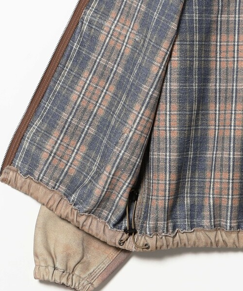 BEAMS（ビームス）の「モック プリント フーディ（ブルゾン・メンズ・ベージュ/インディゴブルー・M/S/XL/L）」の5枚目の写真