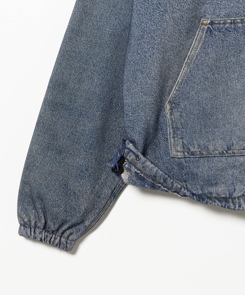 BEAMS（ビームス）の「モック プリント フーディ（ブルゾン・メンズ・ベージュ/インディゴブルー・M/S/XL/L）」の10枚目の写真