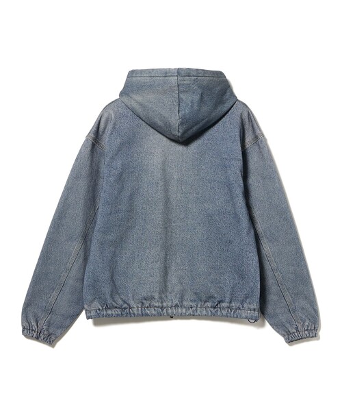 BEAMS（ビームス）の「モック プリント フーディ（ブルゾン・メンズ・ベージュ/インディゴブルー・M/S/XL/L）」の12枚目の写真