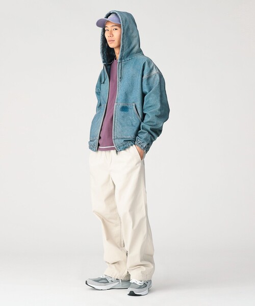 BEAMS(ビームス)の「モック プリント フーディ(ブルゾン・メンズ・ベージュ/インディゴブルー・M/S/XL/L)」の10枚目の写真