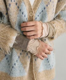 ear PAPILLONNER | リブ袖メロウカットソー【SUM1 STYLE】(Tシャツ/カットソー)