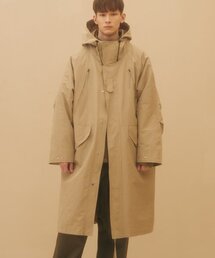 BALLUTE（バリュート）の「NOMAD HOODED LONG PARKA (BEIGE)（ダウンジャケット/コート）」