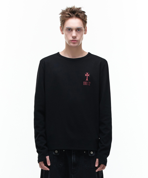 OPUS 0012(オーパス0012)の「Op. 07 GLORY LONG SLEEVE BLACK(Tシャツ/カットソー・レディース・その他・SMALL/MEDIUM/LARGE)」の3枚目の写真