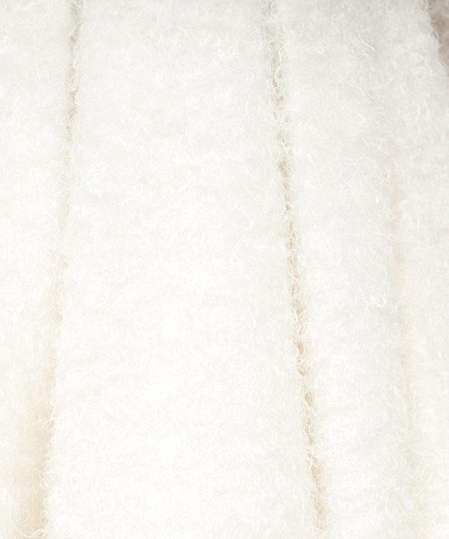 ROYAL PARTY（ロイヤルパーティー）の「カールボア長袖ペプラムトップス（シャツ/ブラウス・レディース・オフホワイト/ベージュ/ブラック・FREE）」の12枚目の写真