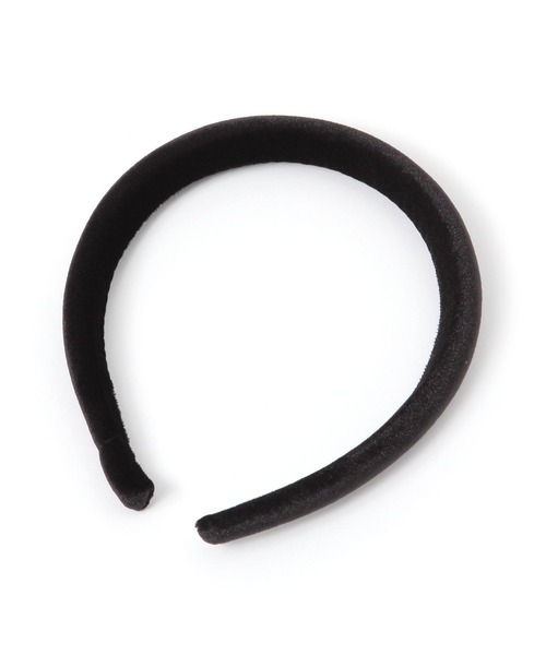 GLOBAL WORK（グローバルワーク）の「細ドームベロアカチューシャ/619097（カチューシャ・レディース・ダークブラウン/ブラック・FREE）」の3枚目の写真