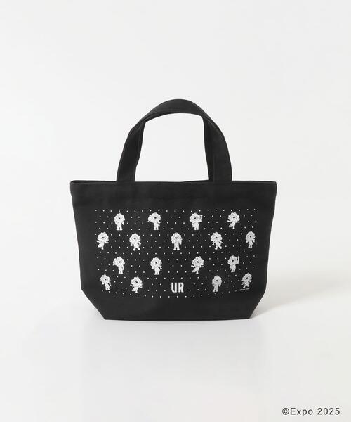 THE GOODLAND MARKET（ザグッドランドマーケット）の「EXPO2025 TOTE-DOT S（トートバッグ・レディース・ホワイト/ブラック・SMALL）」の9枚目の写真