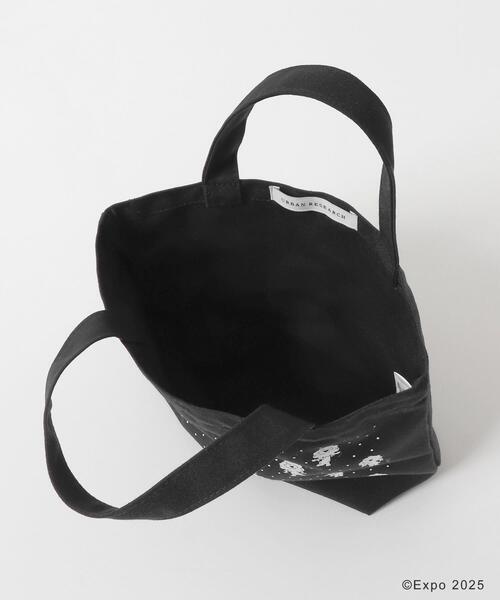 THE GOODLAND MARKET（ザグッドランドマーケット）の「EXPO2025 TOTE-DOT S（トートバッグ・レディース・ホワイト/ブラック・SMALL）」の12枚目の写真