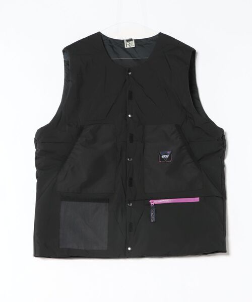 PICTURE ORGANIC CLOTHING（ピクチャーオーガニッククロージング）の「【PICTURE/ピクチャー】PMBTON 3IN1 JKT　ボアフリース　ベスト（ブルゾン・メンズ・ブラック・MEDIUM/LARGE）」の11枚目の写真
