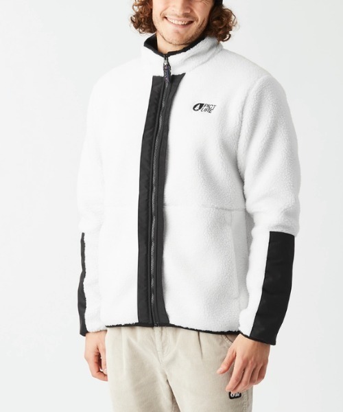 PICTURE ORGANIC CLOTHING（ピクチャーオーガニッククロージング）の「【PICTURE/ピクチャー】PMBTON 3IN1 JKT　ボアフリース　ベスト（ブルゾン・メンズ・ブラック・MEDIUM/LARGE）」の2枚目の写真