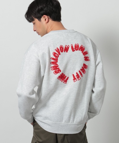 LAKOLE(ラコレ)の「サークルロゴ裏起毛プルオーバー / 625381(スウェット・メンズ・ホワイト/ブラック/グレー・LARGE/MEDIUM)」の17枚目の写真