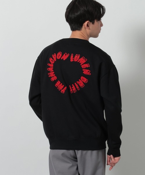 LAKOLE(ラコレ)の「サークルロゴ裏起毛プルオーバー / 625381(スウェット・メンズ・ホワイト/ブラック/グレー・LARGE/MEDIUM)」の15枚目の写真