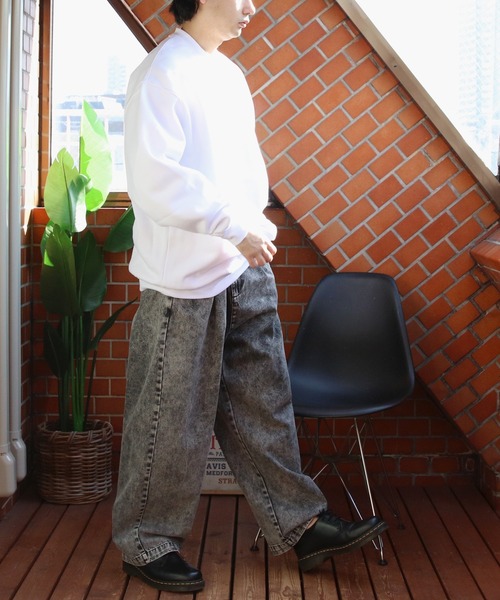 PRO CLUB （プロクラブ）の「PROCLUB クルースウェット13オンス裏起毛（スウェット・メンズ・グレー/ブラック/ホワイト・XX-LARGE/X-LARGE/MEDIUM/LARGE）」の11枚目の写真