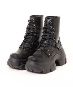 grancy 靴 GRANCY】Fold-over Leather Shoes / 折り返し本革シューズ（スニーカー