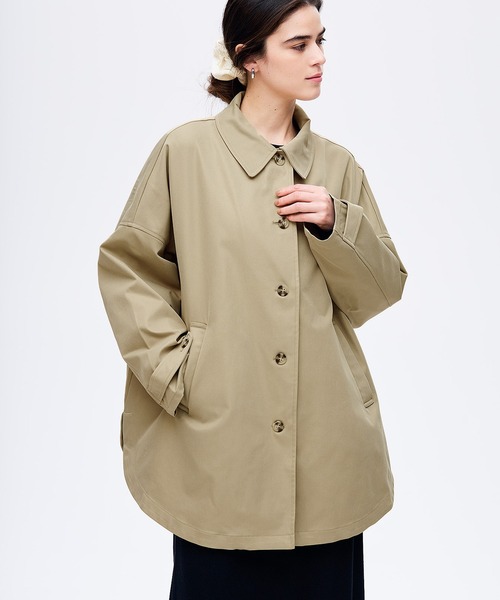 coca(coca)(コカ)の「ドルマンスリーブトレンチコート(トレンチコート・レディース・ベージュ・L/M)」の4枚目の写真