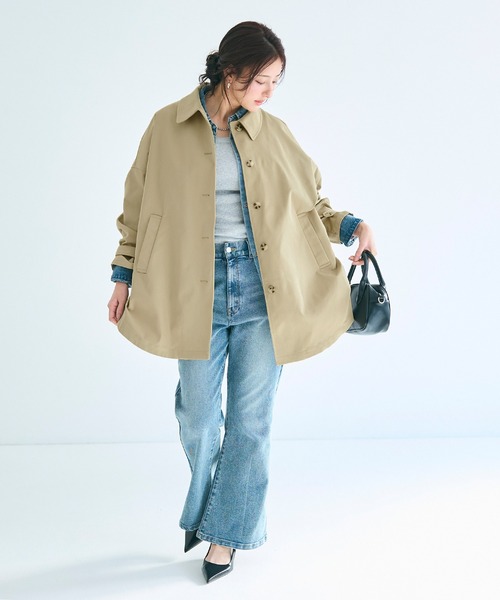 coca(coca)(コカ)の「ドルマンスリーブトレンチコート(トレンチコート・レディース・ベージュ・L/M)」の8枚目の写真