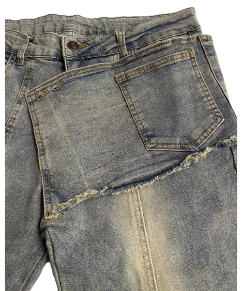 inst.ALL(インストール)の「サイドリボンラップ付きデニムフレアパンツ(デニムパンツ・レディース・ブルー・S/M/L)」の13枚目の写真