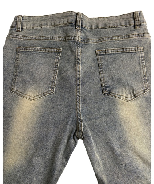 inst.ALL(インストール)の「サイドリボンラップ付きデニムフレアパンツ(デニムパンツ・レディース・ブルー・S/M/L)」の16枚目の写真
